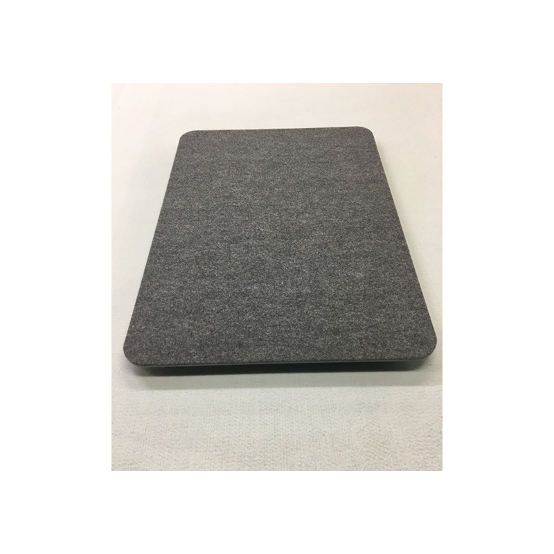 Pressed felt board, gray, 495x675mm