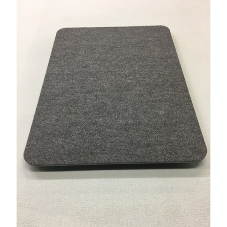Pressed felt board, gray, 495x675mm